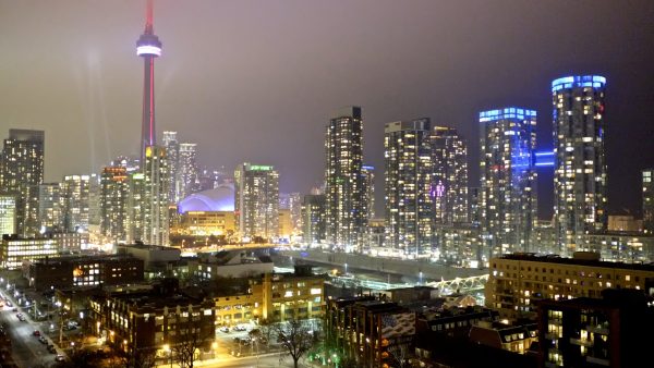 Panorama de la ville, la nuit - 12 Hôtels à Toronto - Amérique du Nord, Canada, Ontario