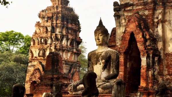 Wat Mahathat - Les Temples (Wat) - Le parc historique d'Ayutthaya - Destination, Asie, Thaïlande